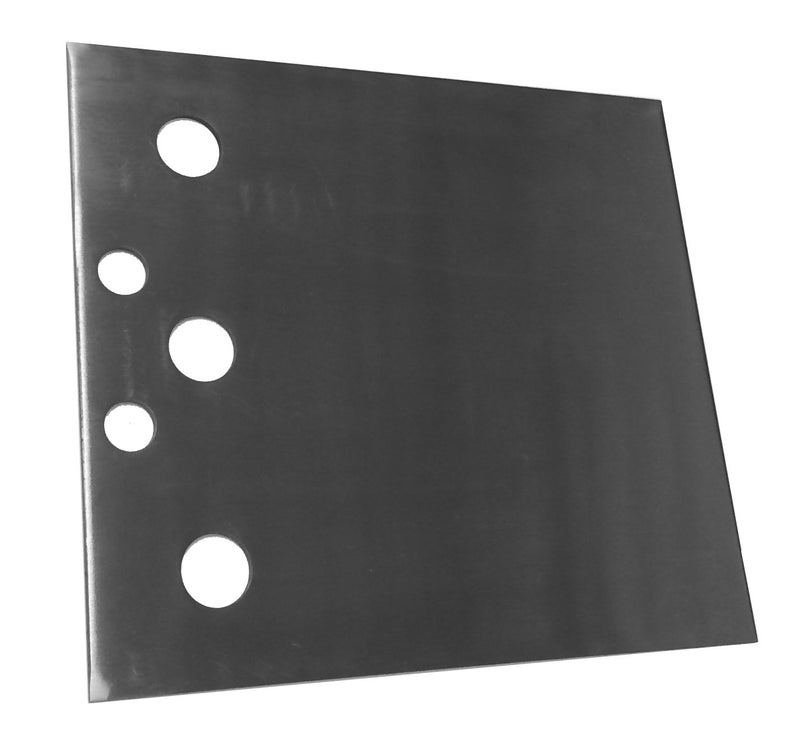 Heavy Duty Floor Scraper 6" Wide Replacement Blade - For 1-1/8" Hex Notch Shank Heavy Duty Scraper